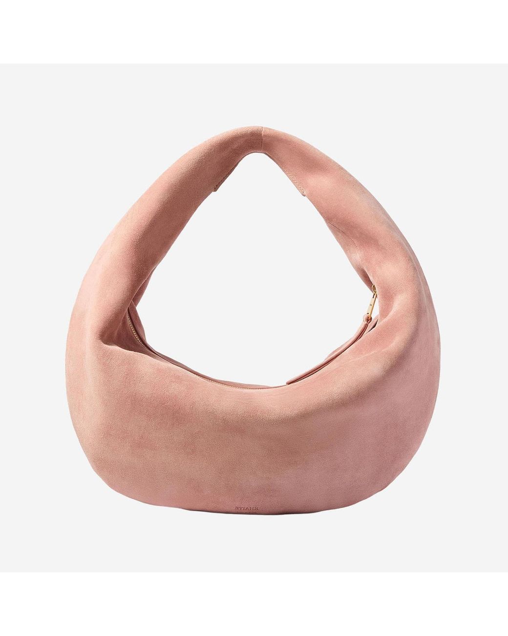 Khaite Pink Hobo Bag Olivia Baby Calfskin Shoulder