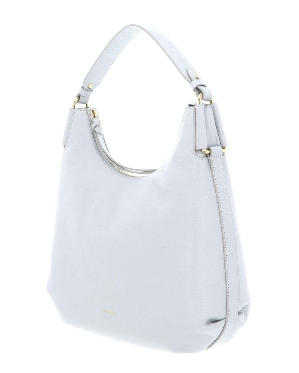 Coccinelle Shoulder Bag Cowhide Leather in White | Lyst UK