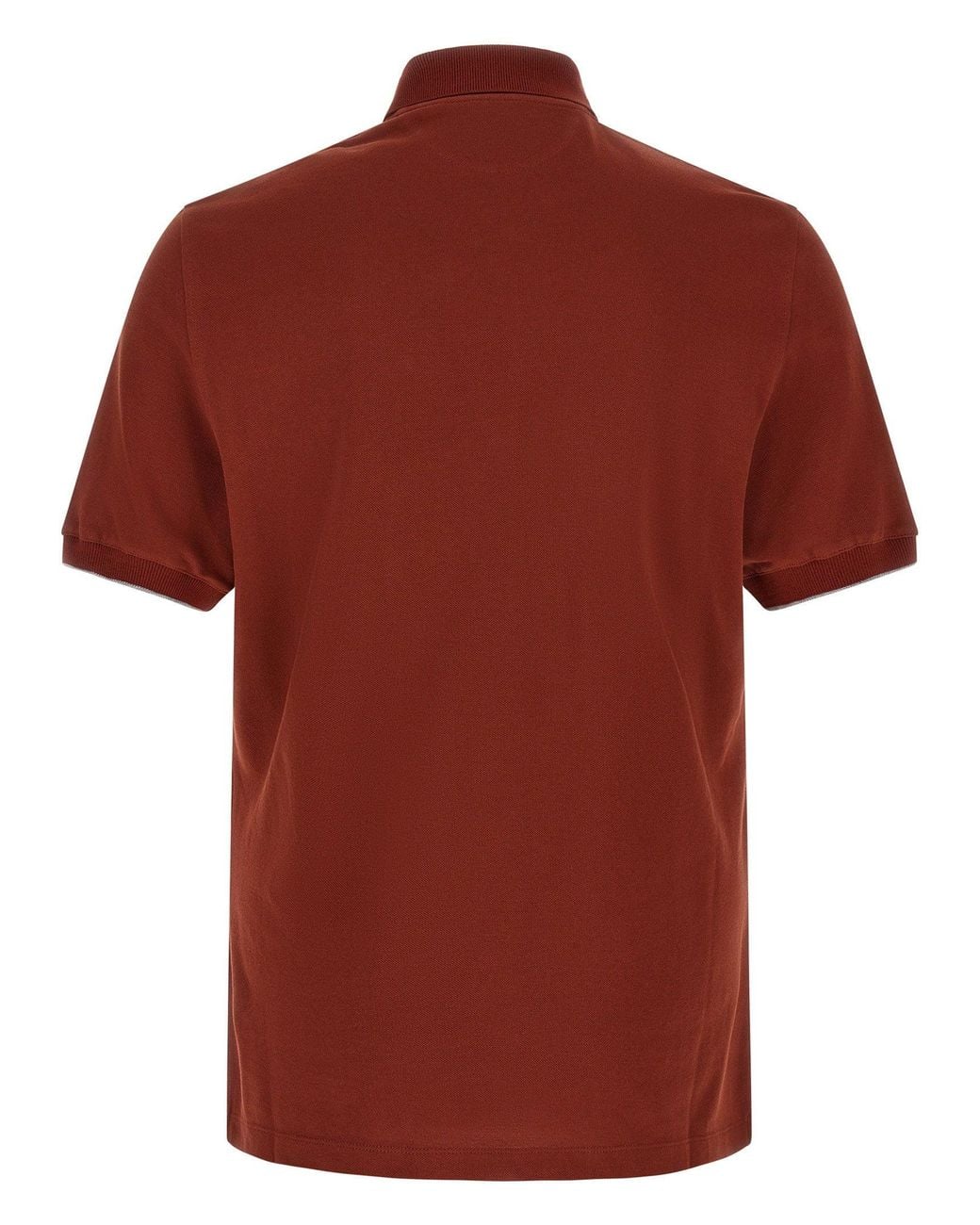 Brunello Cucinelli Logo-Embroidered Piqué Polo Shirt
