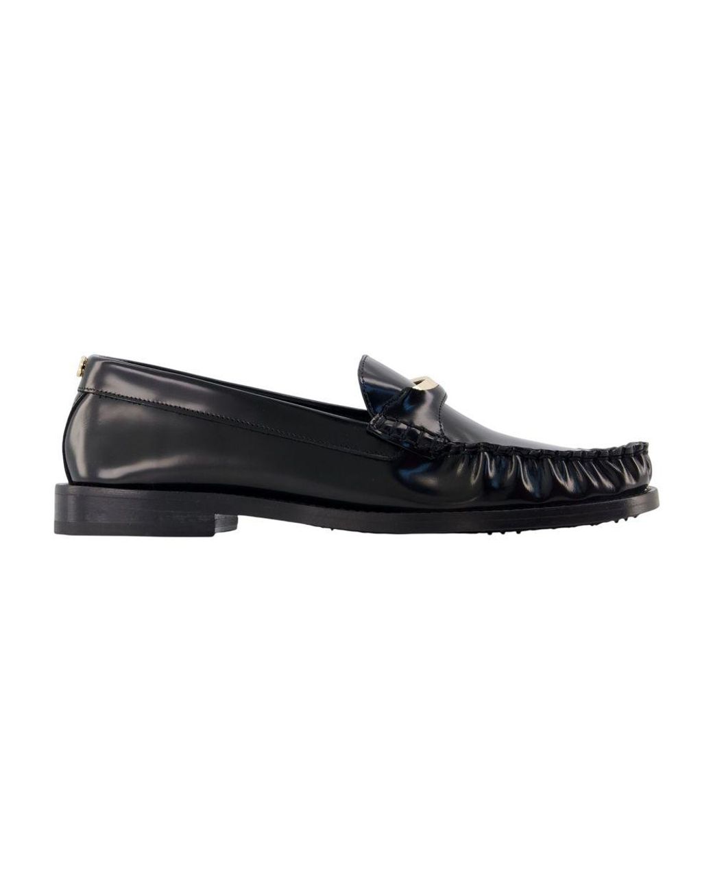 Anine Bing Black Amoc Loafers