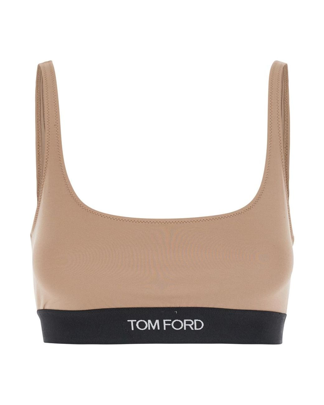 Tom Ford White Bralette Modal, Tops