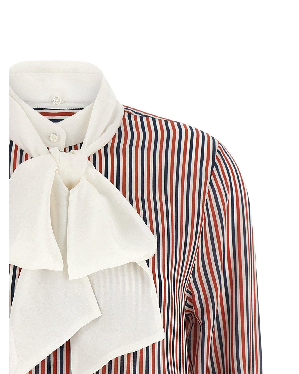 Thom Browne Pink Removable Lavallière Collar Shirt