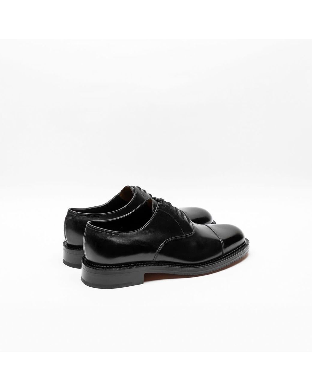 John Lobb City 2 New Standard Calf Oxford Shoe in Black for John Lobb City 2 New Standard Calf Oxford Shoe in Black for