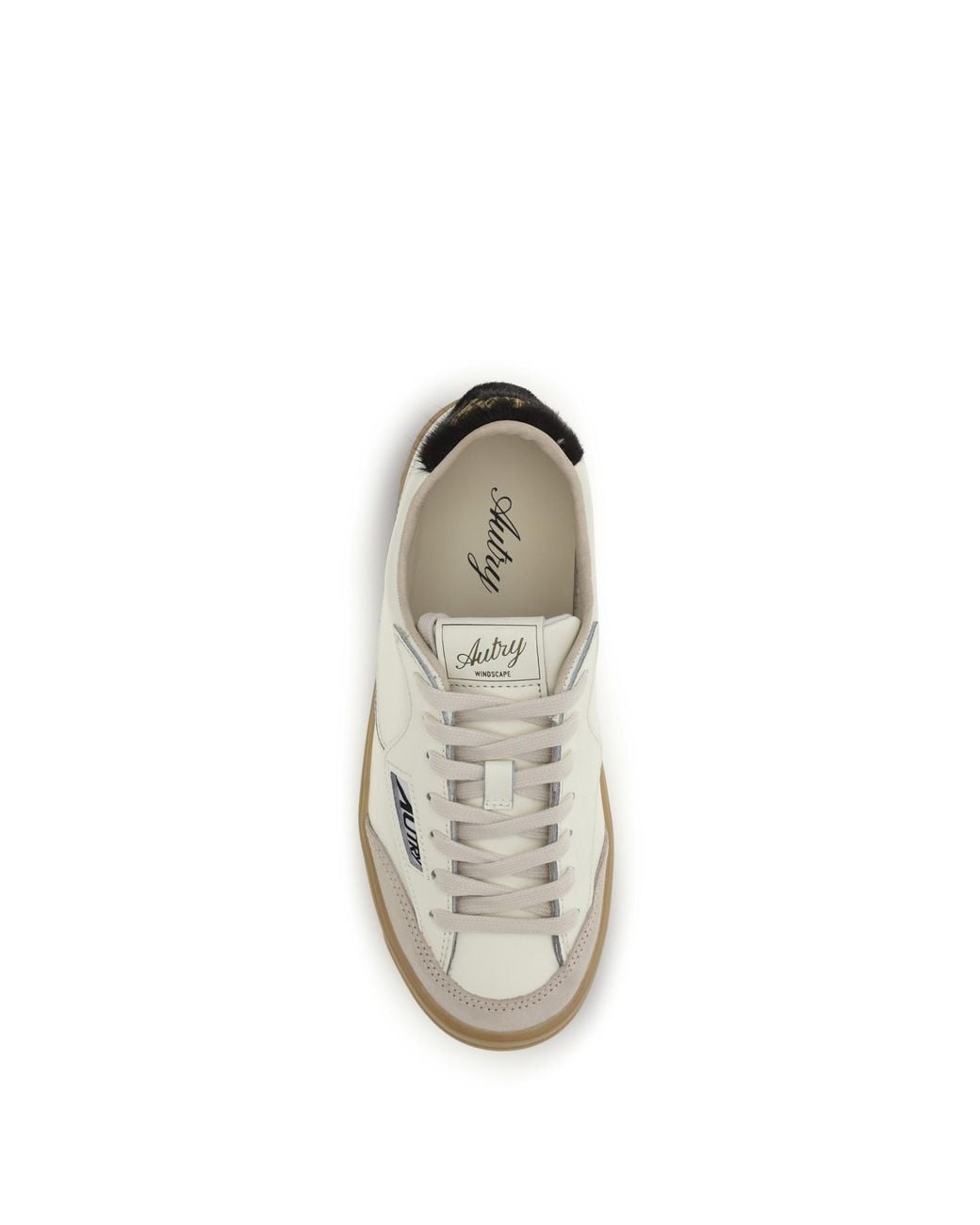 Autry Multicolor Leather Sneakers Windscape Low Marshmallow