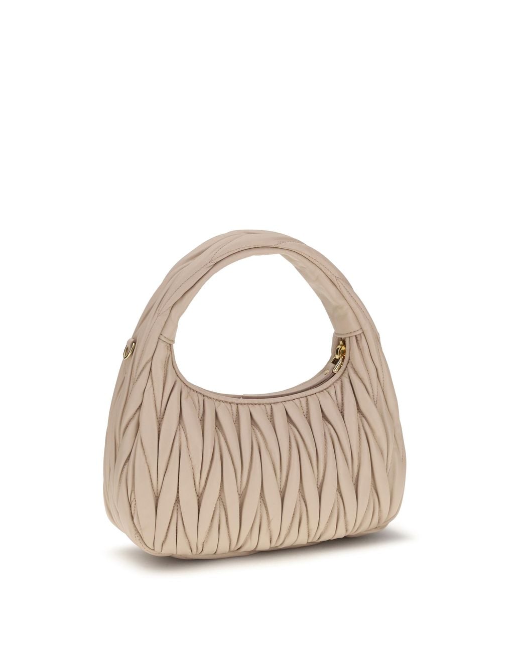 Miu Miu White Miu Miu Wander Hobo Bag