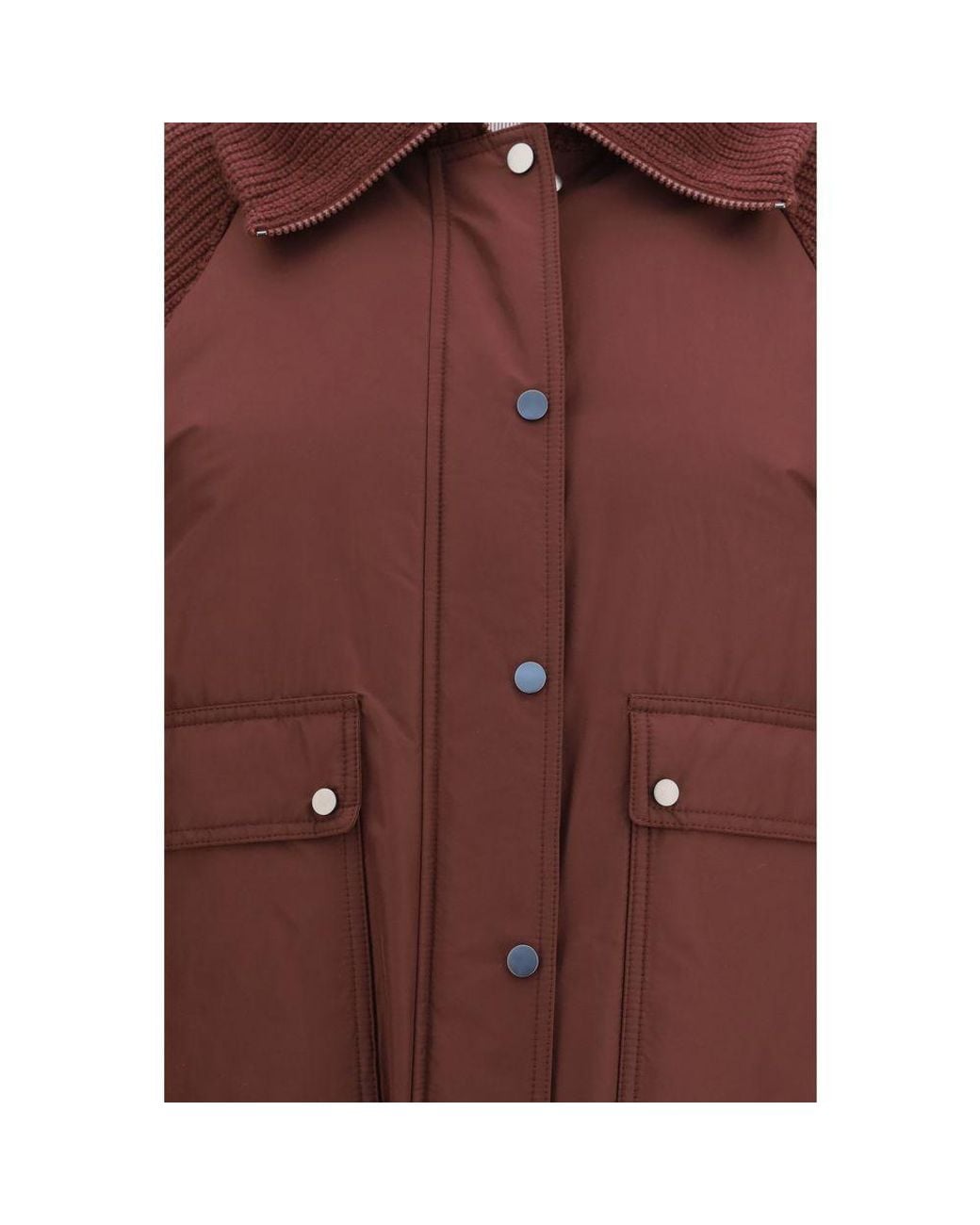 Brunello Cucinelli Red Bordeaux Cotton Full