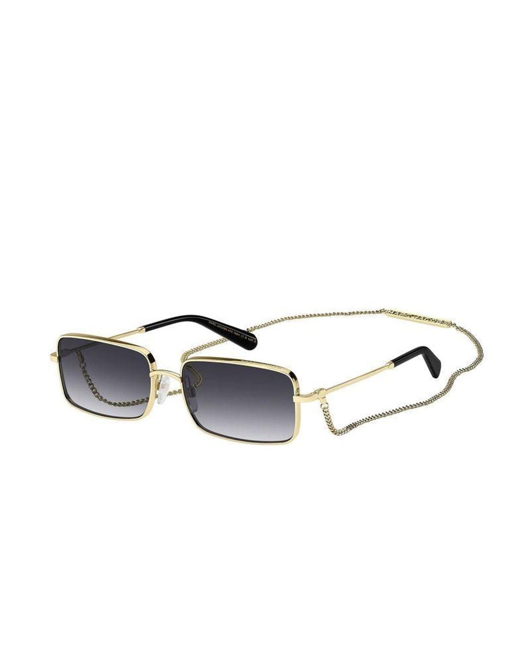 Marc Jacobs Black Marc Jacobs Marc Metal Rectangle Sunglasses