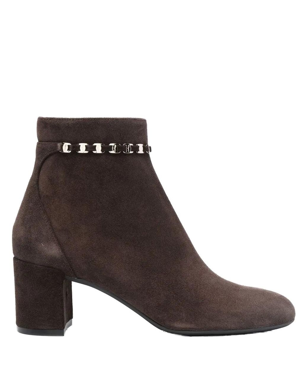 Ferragamo Black Ferragamo Ghila Ankle Boot