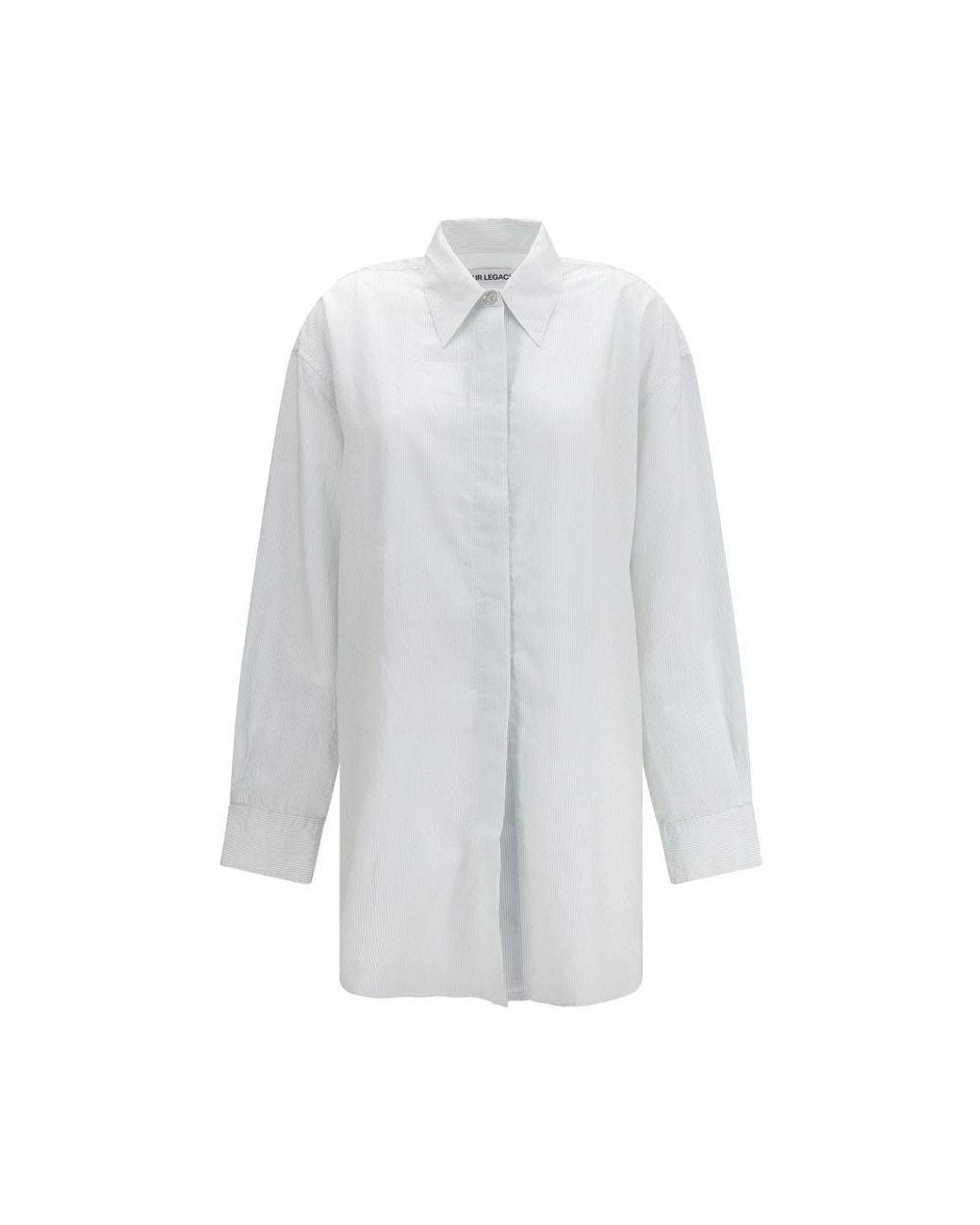 Our Legacy White Modal Pattern Shirt