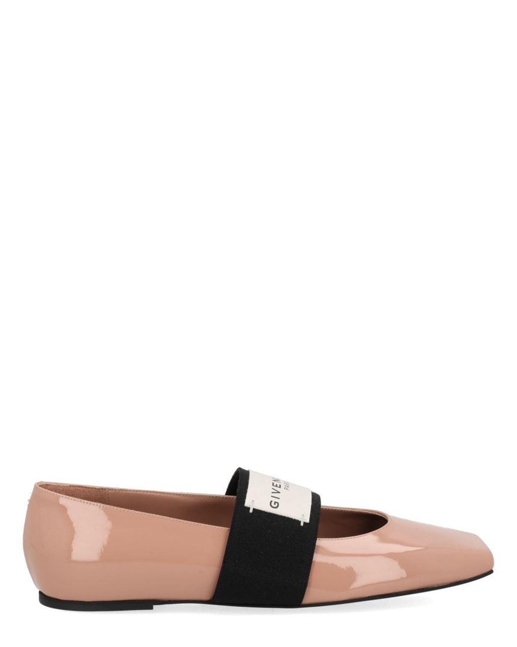 Givenchy Black Givenchy Sliced Square Dancer Flat