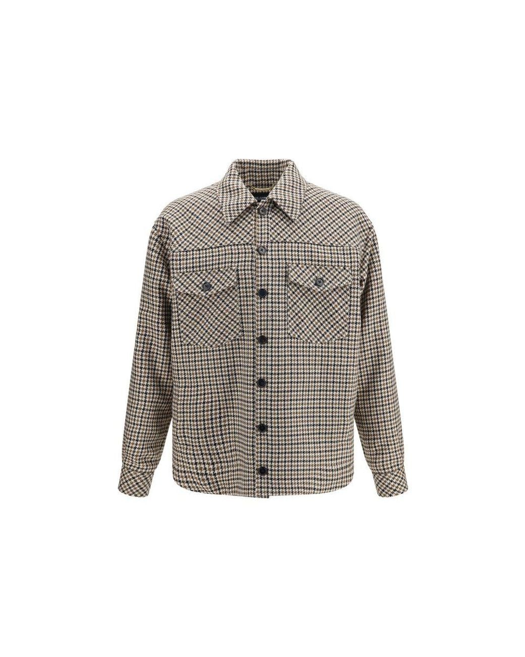 Dolce & Gabbana Gray Wool Oves Aries Full-Length Jacket Clothing for men