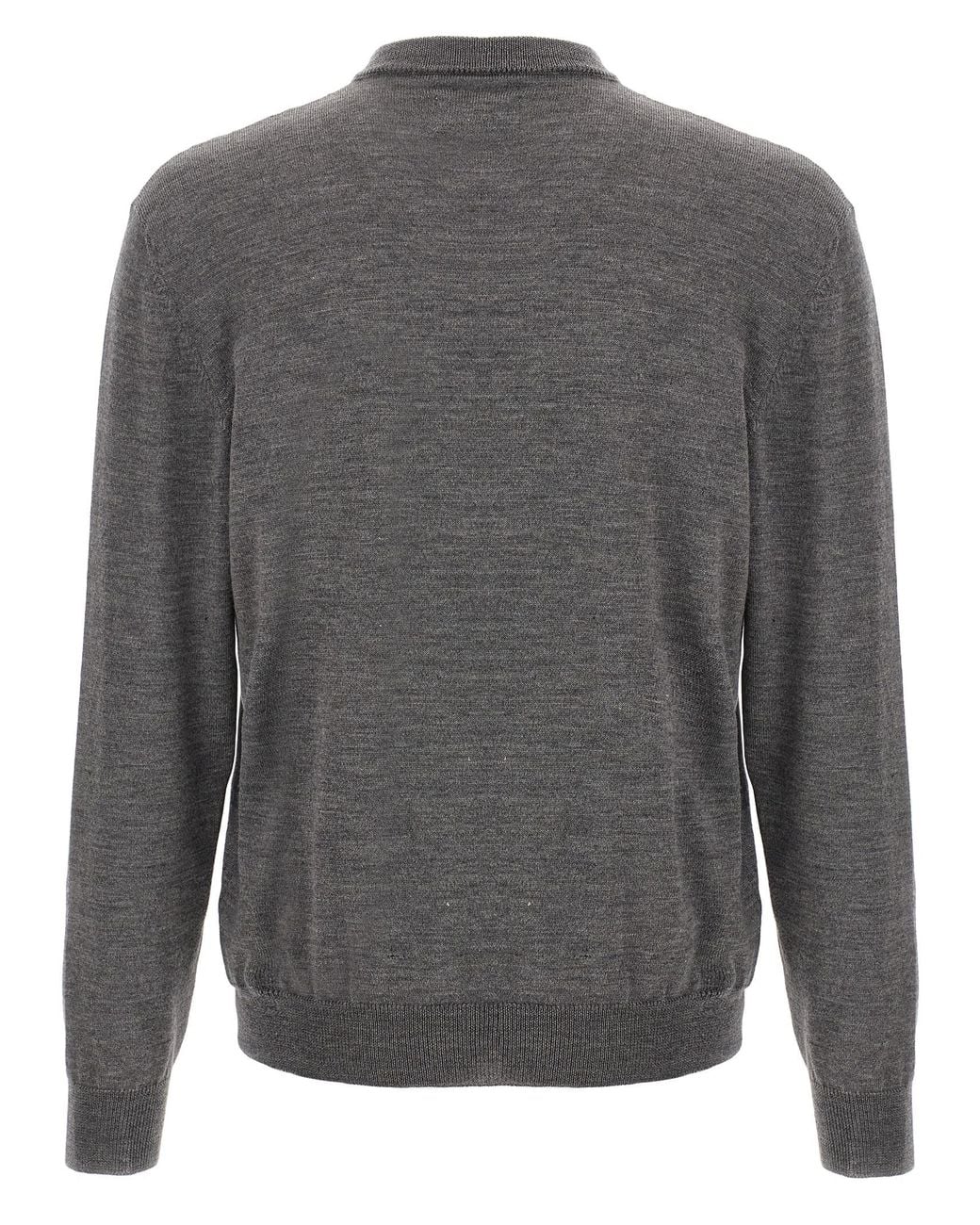 Magliano Gray Pandino Sweater Wool Sweater, Cardigans for men