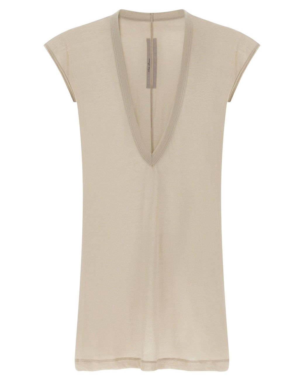 Rick Owens Natural Dylan T T-Shirt