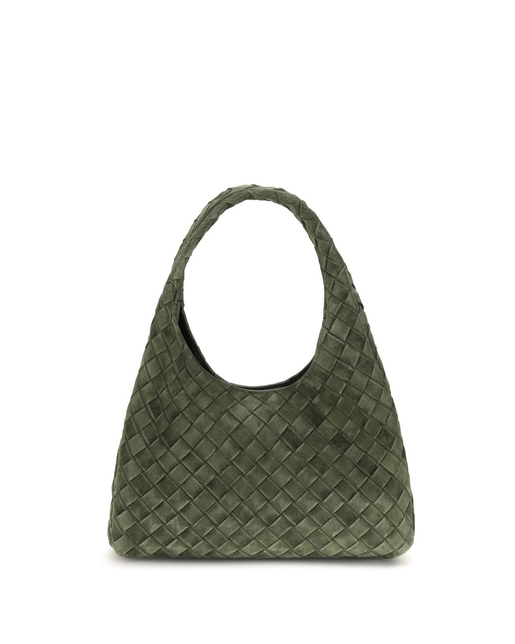 Bottega Veneta Green Bottega Veneta Campana Shoulder Bag