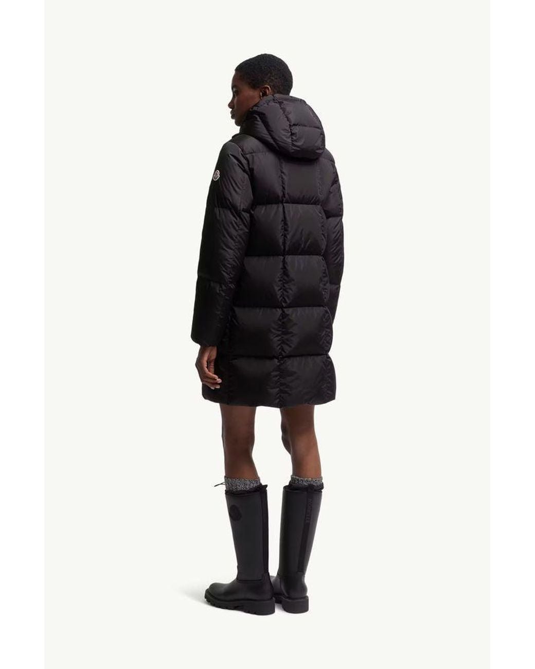 Moncler Black Moncler H26 Down Coat