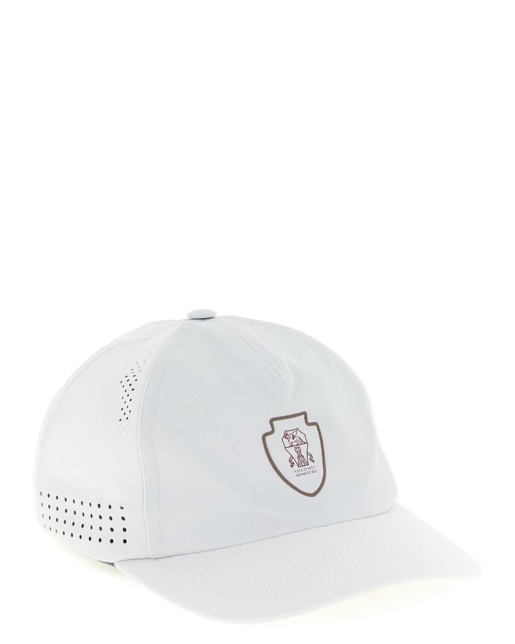 Brunello Cucinelli White Nylon Cap (Baseball Hat) for men