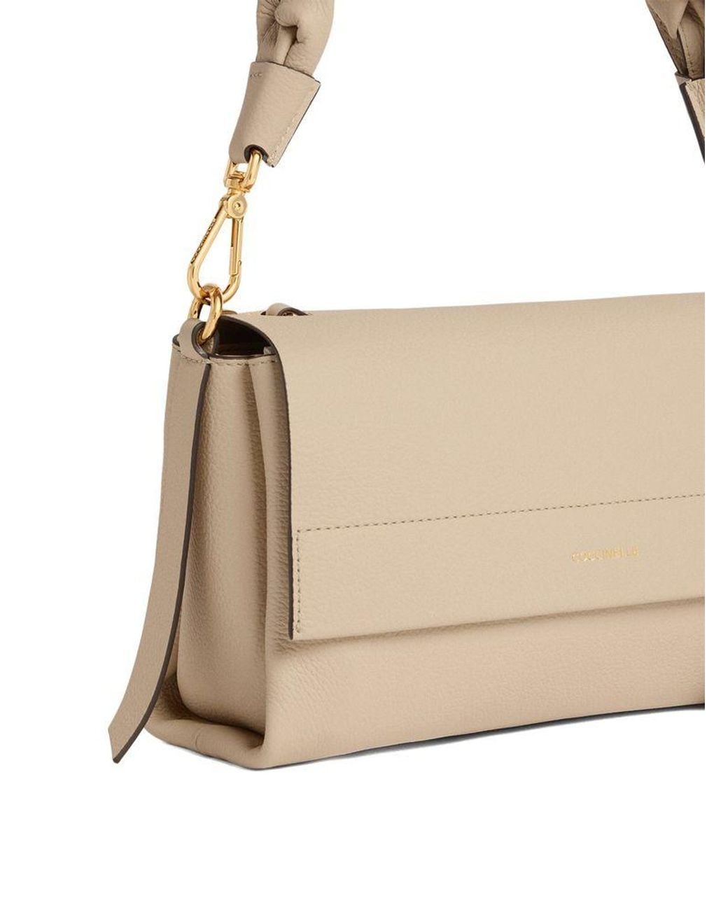 Coccinelle White Coccinelle Boheme Shoulder Bag