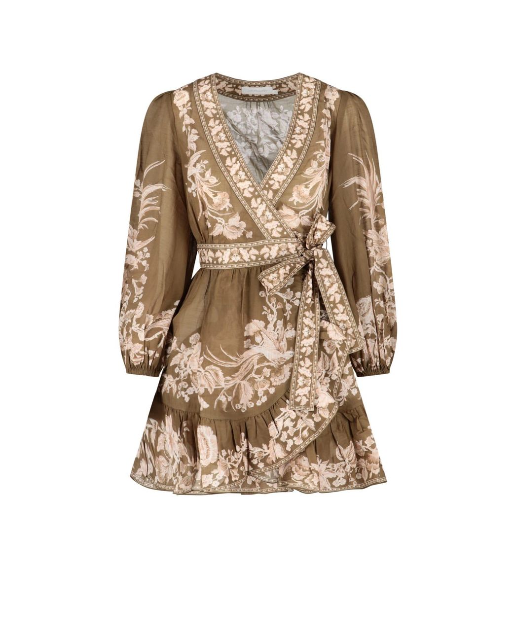 Zimmermann Dress in Natural Lyst