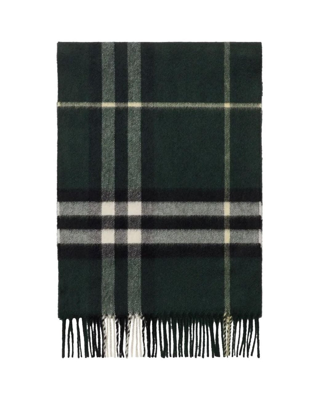 Burberry Green Giant Cashmere Scarf