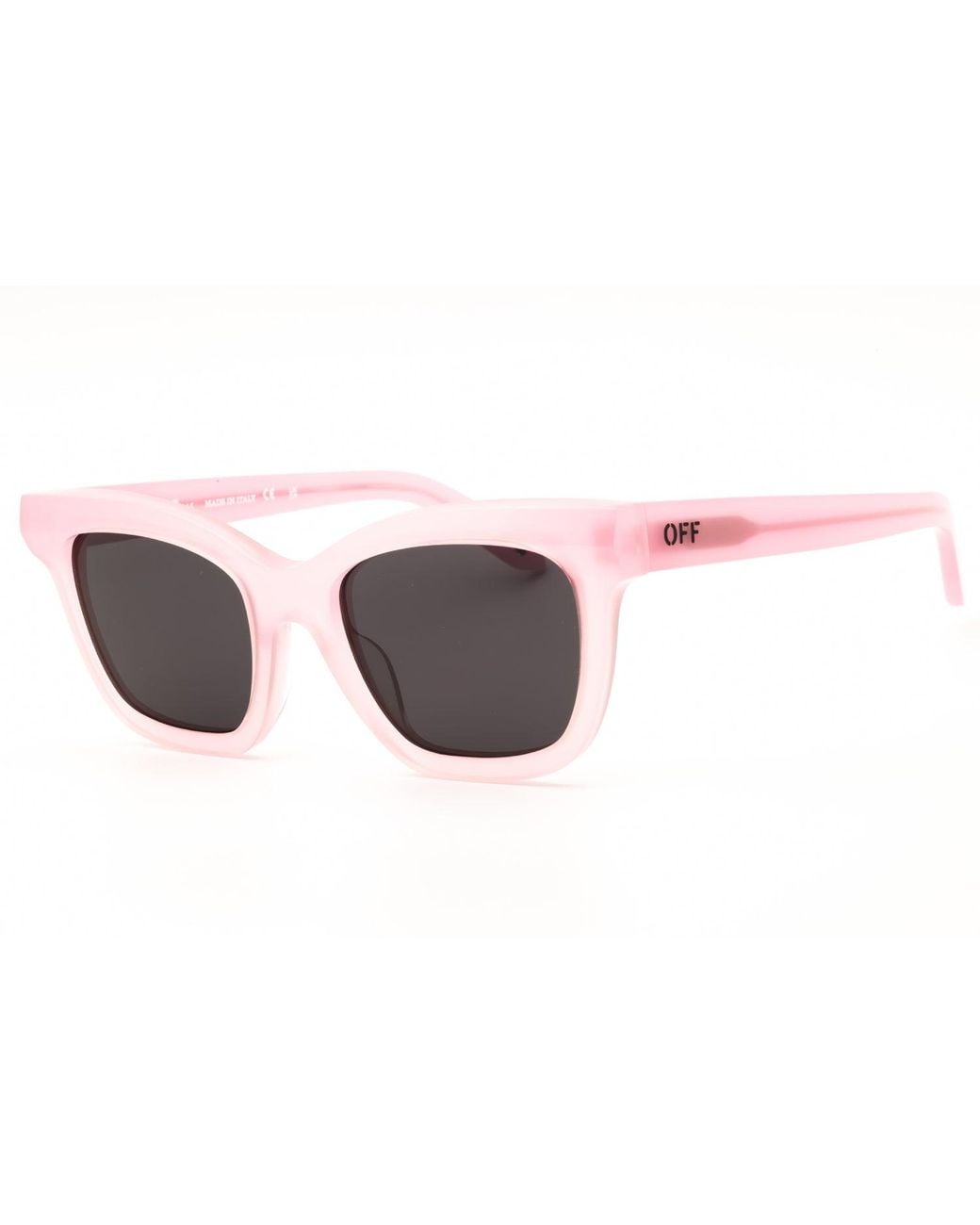 Off-White c/o Virgil Abloh Black Off- Lincoln Sunglasses