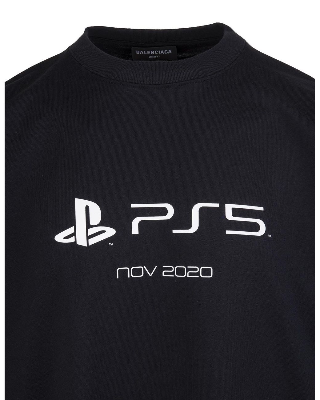 Black Boxy Playstation T-shirt - Men 