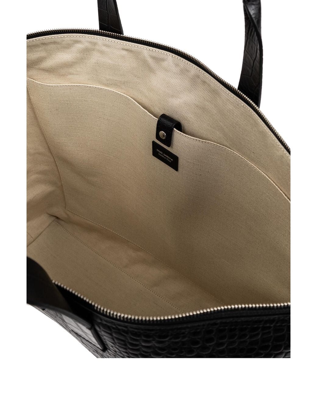 Dolce & Gabbana Black Shopping Bags for men