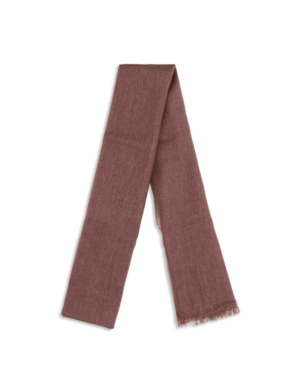 Brunello Cucinelli Purple Scarf Silk And Cashmere (Capra Hircus) Scarfs