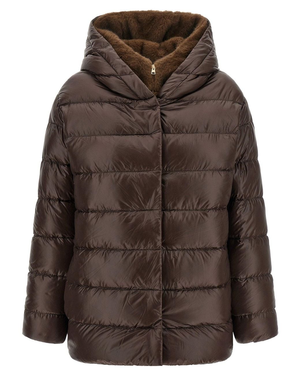 Herno Brown Fusciacca Down Jacket