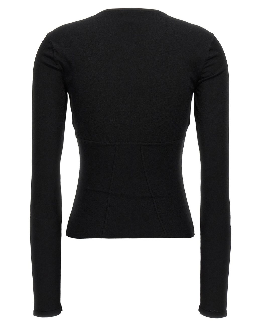 Nensi Dojaka Black Bustier' Top