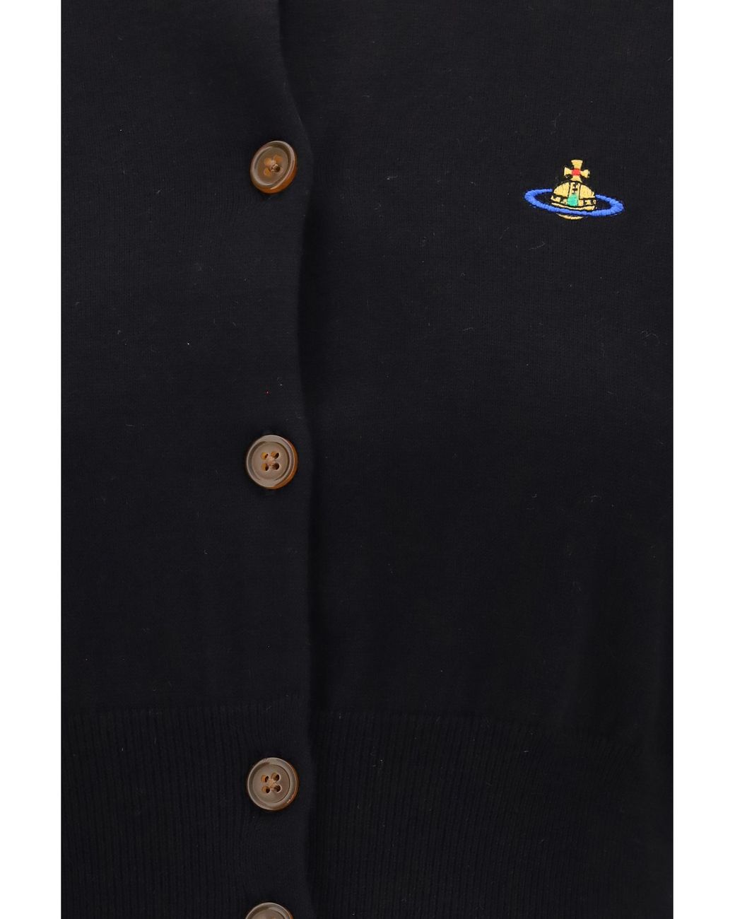 Vivienne Westwood Blue Cropped Cardigan Bea Cotton