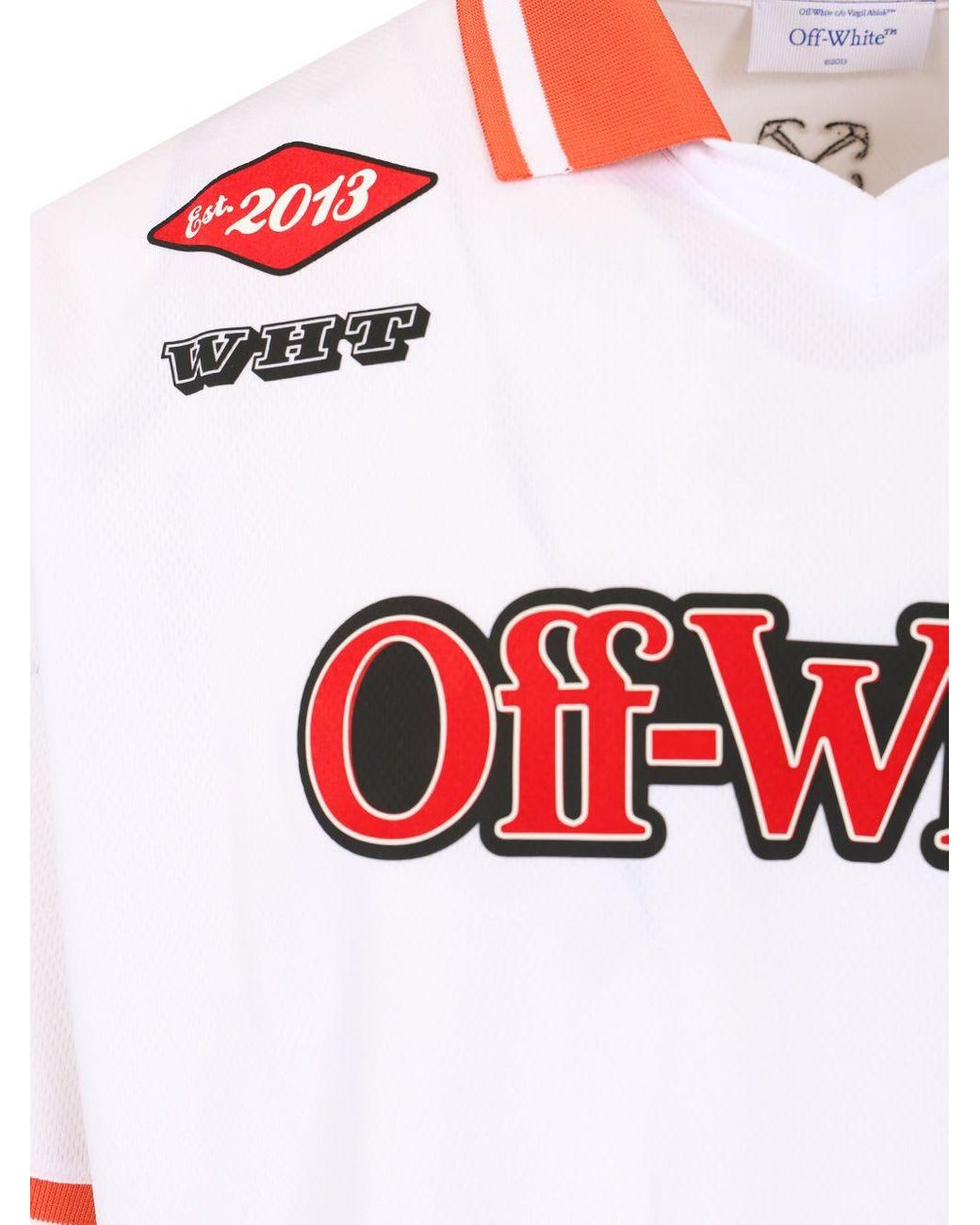 off-white ロゴ Eagle サッカーシャツ 人気 Off-White / EAGLE SOCCER S/S POLO – elephants