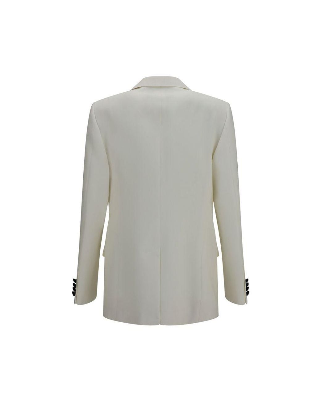 Valentino Garavani Gray White Wool Oves Aries Blazer for men