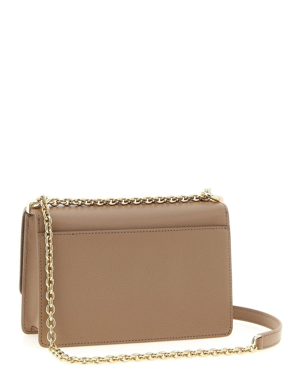 Furla Lock Furla Crossbody Bag in Brown | Lyst