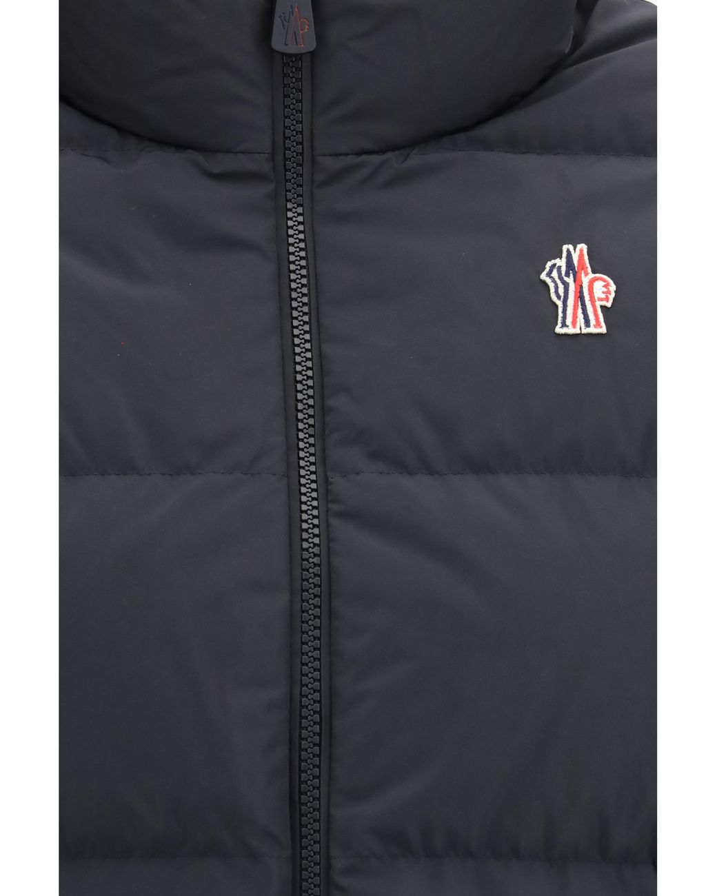Moncler Blue Polartec Padded Zip-Up Cardigan Polyester; Inner: Goose Down Sweater