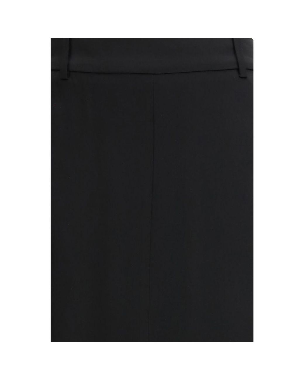 Tom Ford Black Acetate Long Skirt