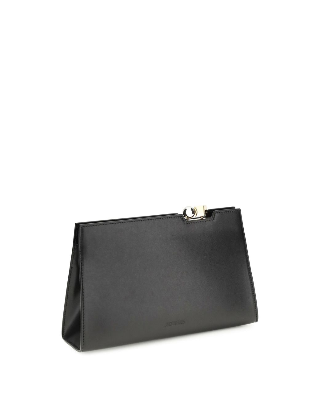 Jacquemus Black Shoulder Bag Le Salon Calf Leather