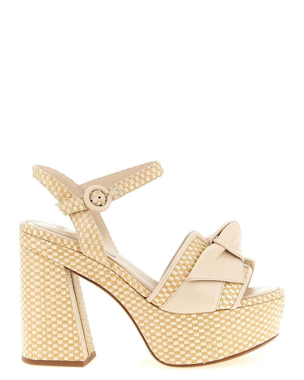 Alexandre Birman Metallic Maxi Clarita Sandal