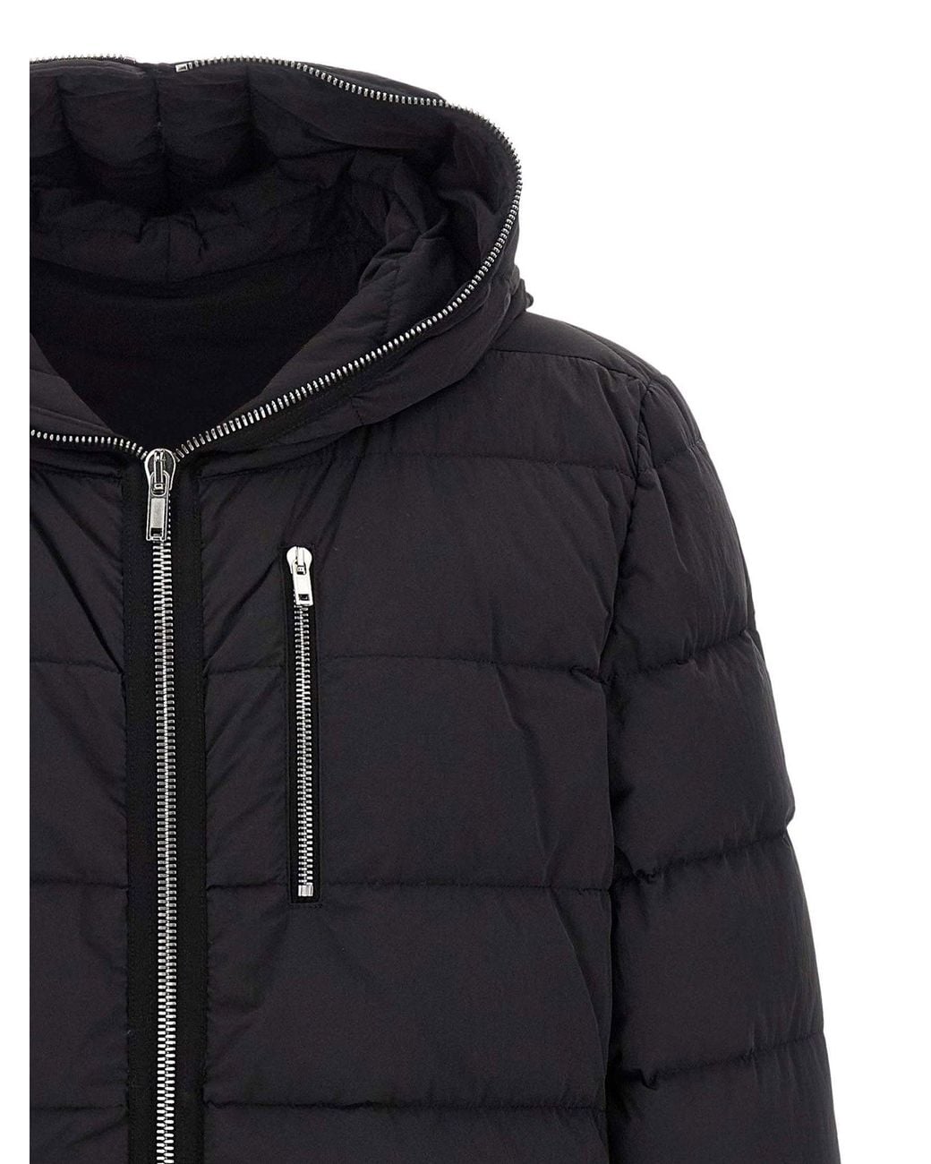 Rick Owens Black Down Jacket
