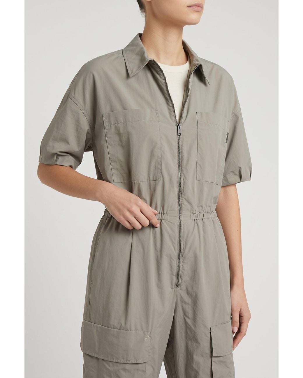 Brunello Cucinelli Multicolor Light Relaxed Jumpsuit