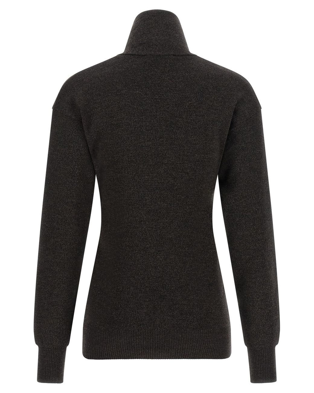 Lemaire Black Wool Cardigan Clothing