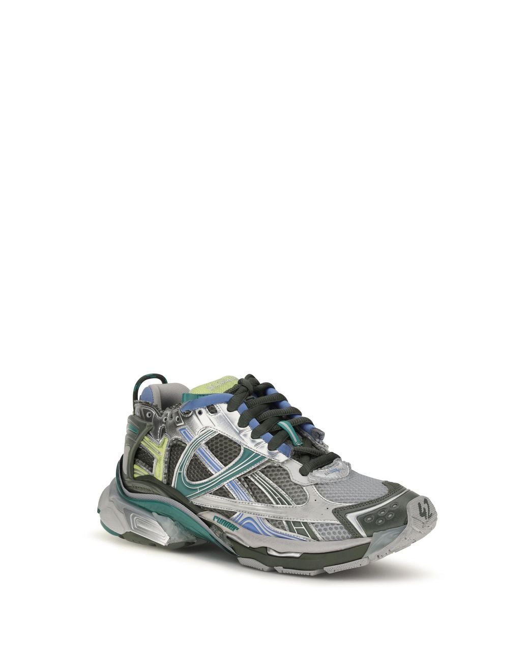Balenciaga Blue Runner Gradient Sneakers for men