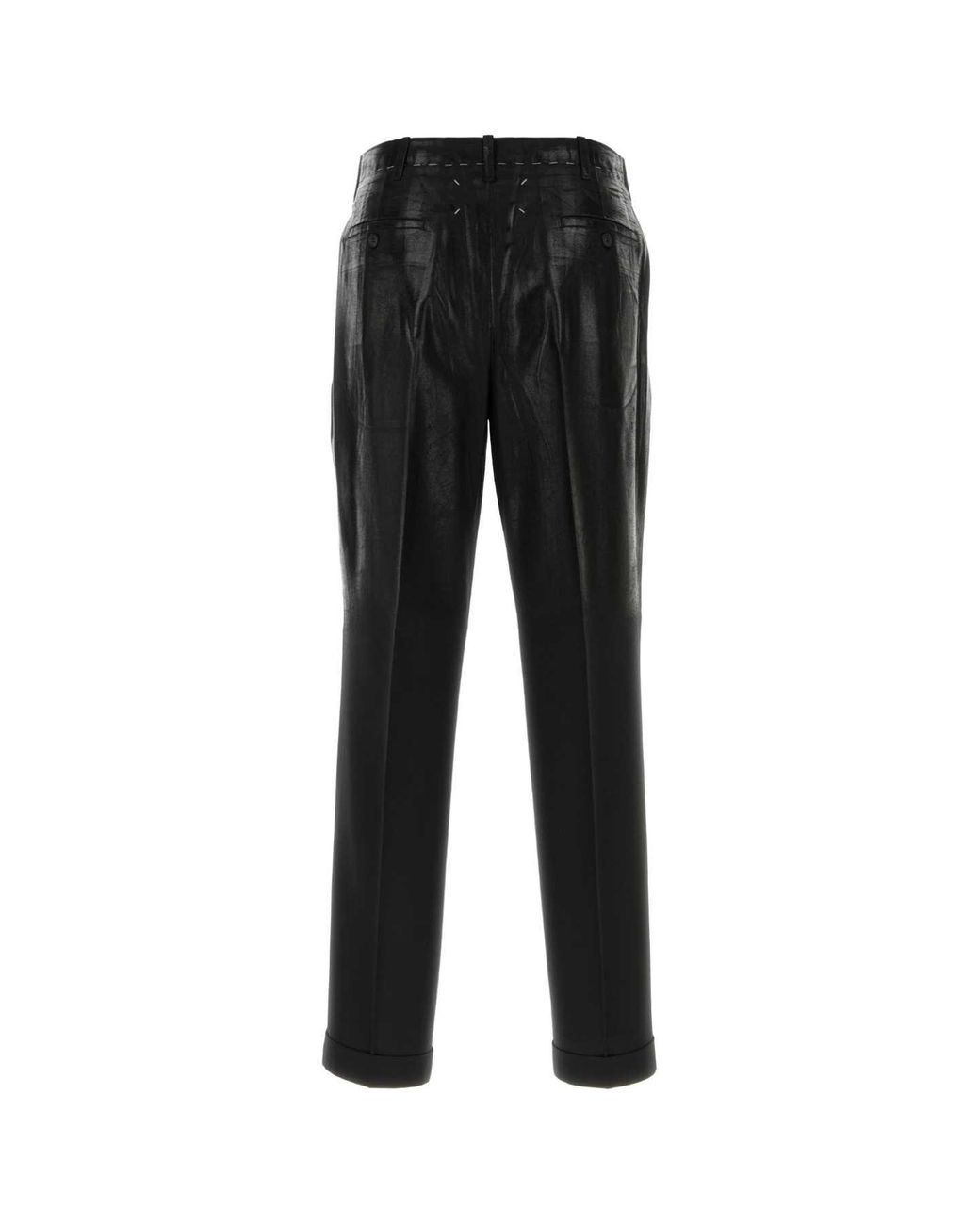 Maison Margiela Black Wool Pant for men