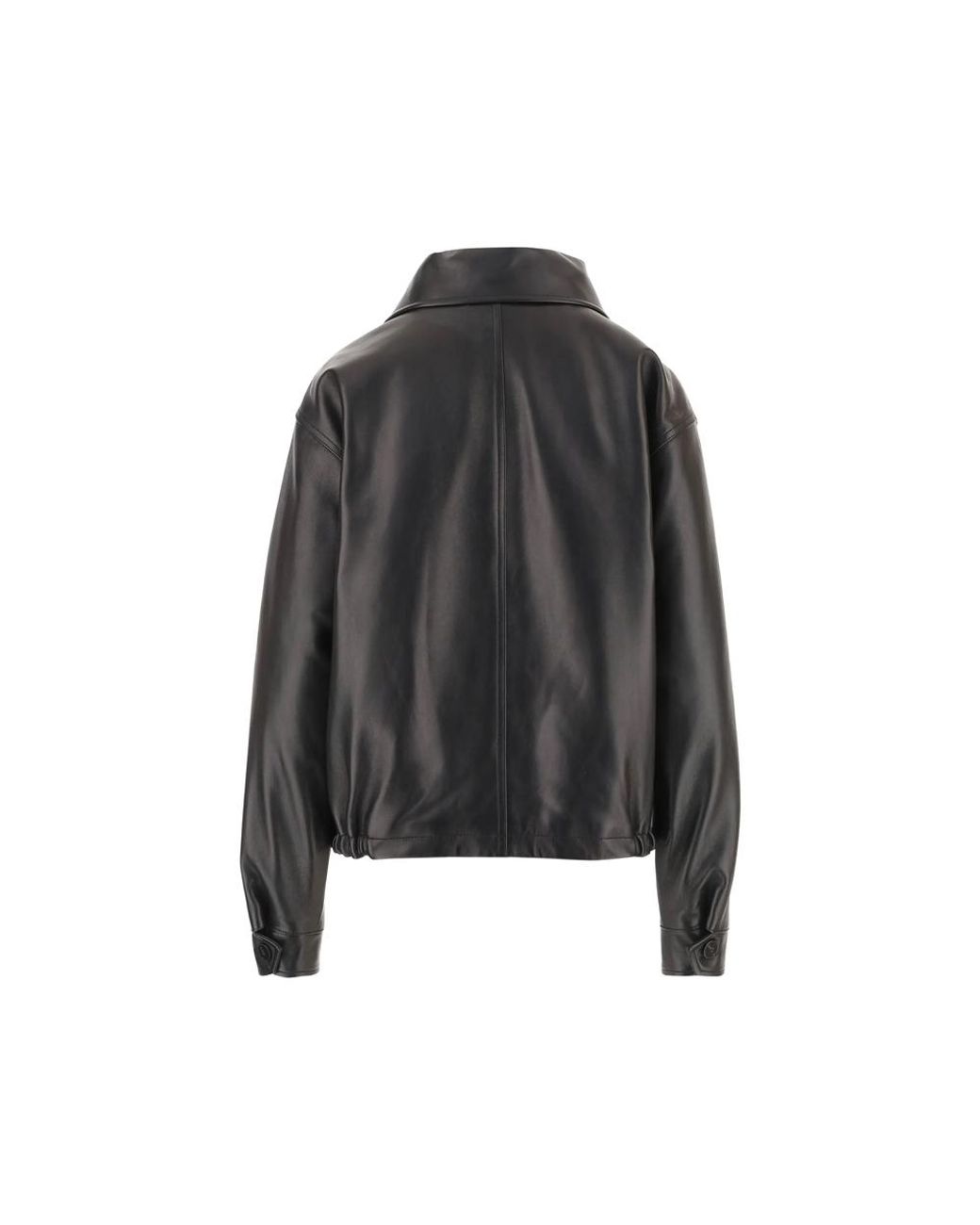 DARKPARK Black Zip-Up Leather Jacket