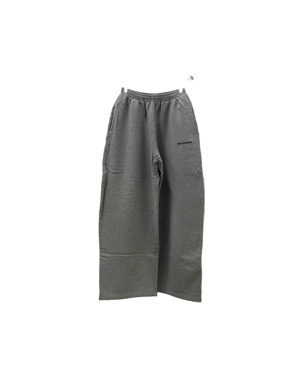 Balenciaga Gray Barrel Sweatpants