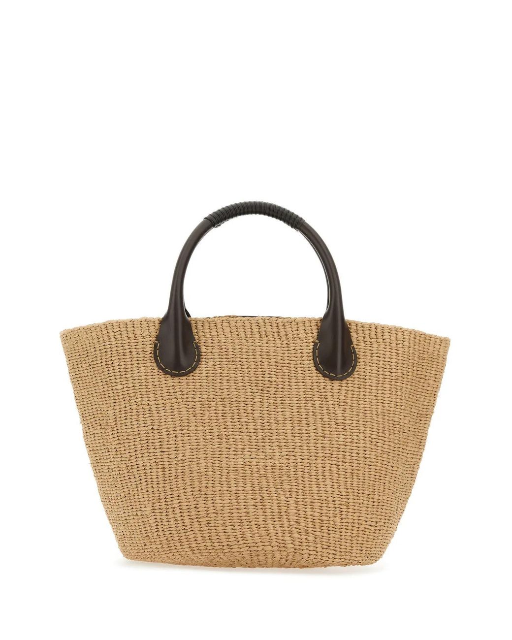 Chloé Raffia Large Palma X Eres Shopping Bag in Brown | Lyst UK