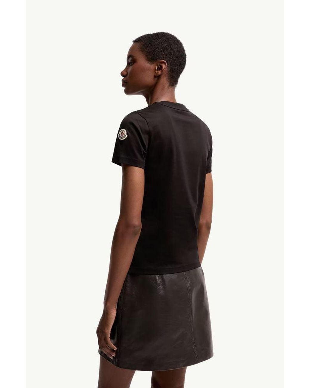 Moncler Black Moncler T-Shirt