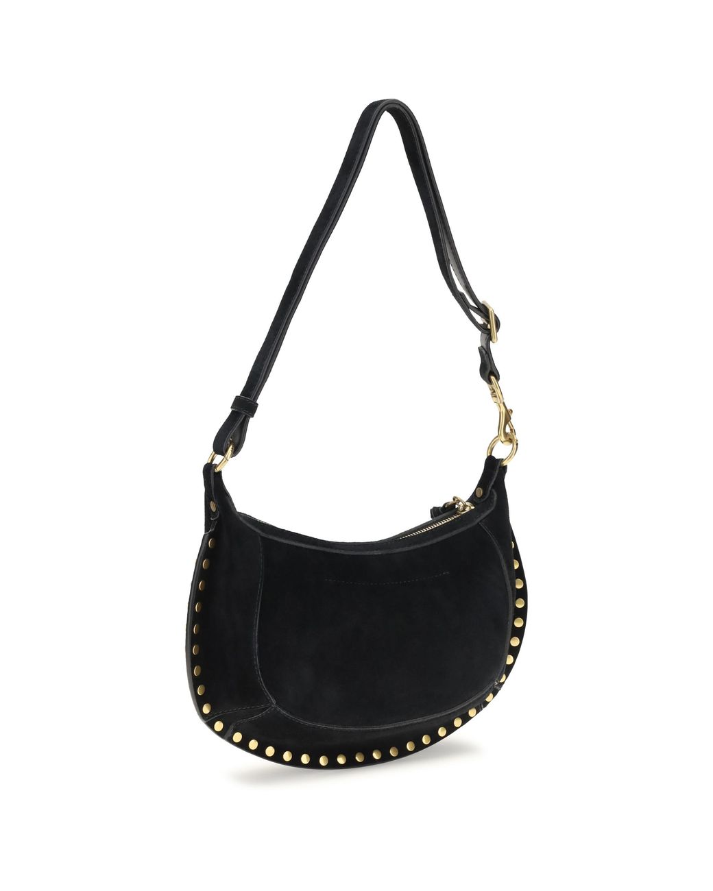 Isabel Marant Black Oskan Moon Shoulder Bag