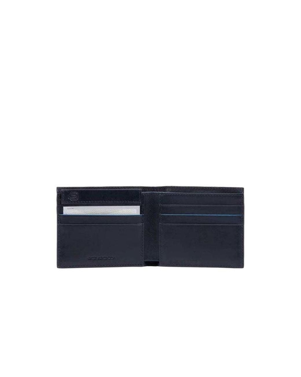 Piquadro Blue Leather Bags Wallets for men
