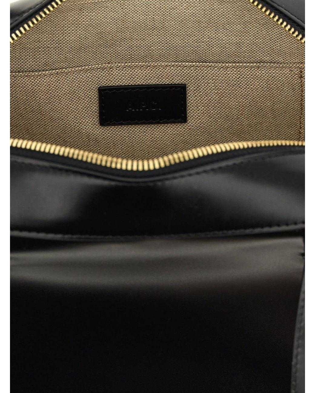 A.P.C. Black 'Virginie Box' Handbag