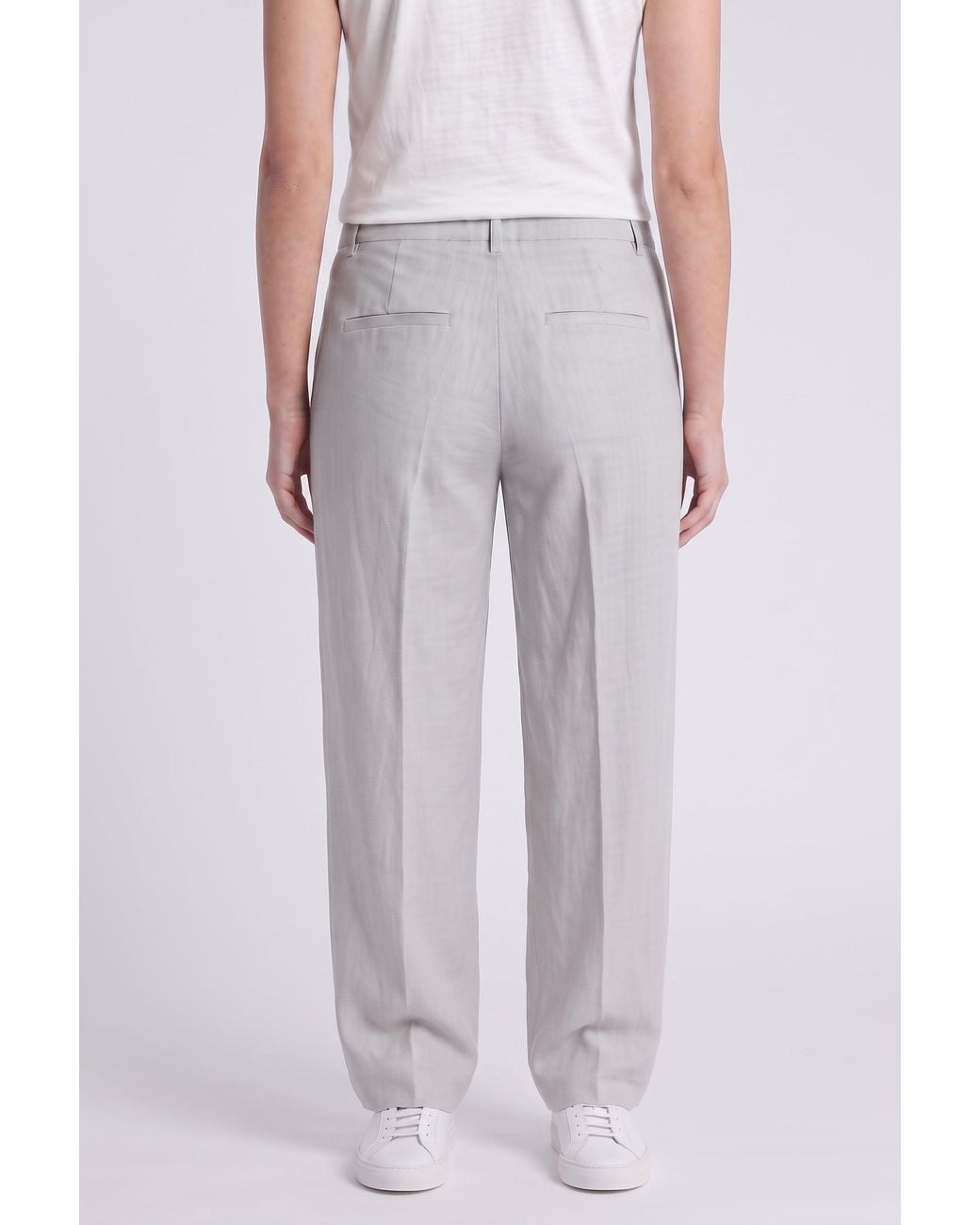 Brunello Cucinelli Pink Light Linen Trousers Msrp Nwt